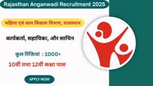 Rajasthan Anganwadi Recruitment 2025