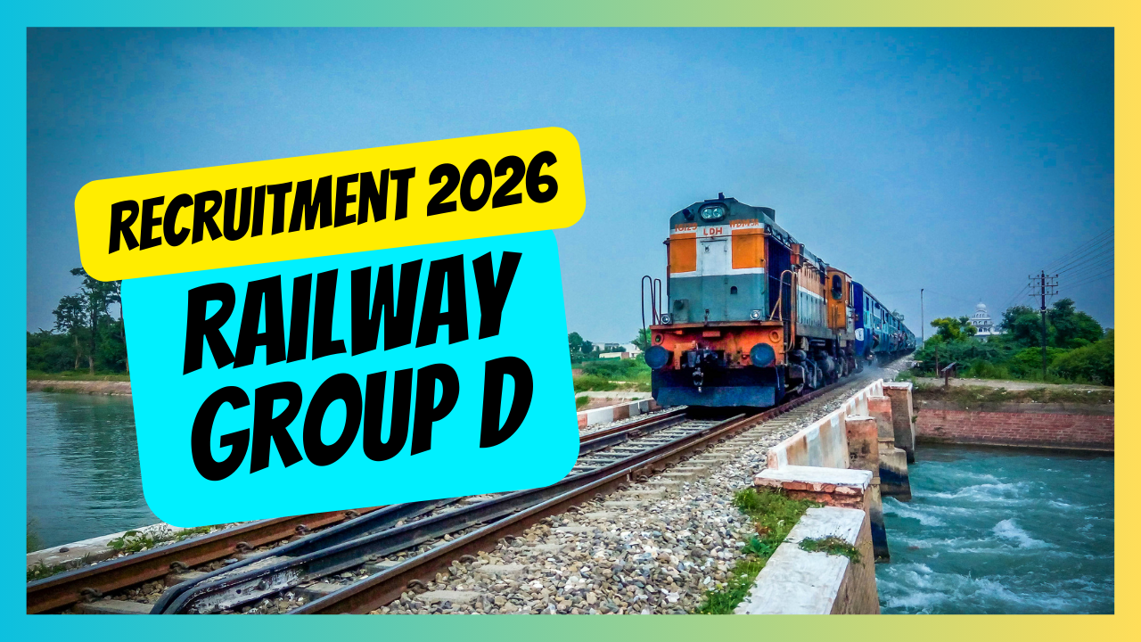 Railway Group D Recruitment 2026: रेलवे में 22,000+ पदों पर बंपर भर्ती, 10वीं पास करें आवेदन